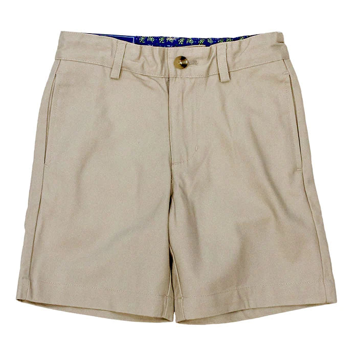 Khaki Twill Shorts- Boy