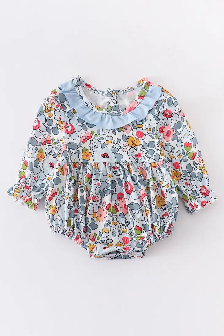 Fiona Floral Print Baby Bubble