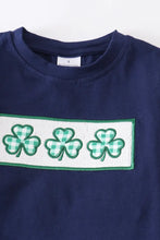 Load image into Gallery viewer, Shamrock Applique Tshirt and Pants Set
