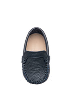 Load image into Gallery viewer, Elephantito Moccasin Baby Navy Blue
