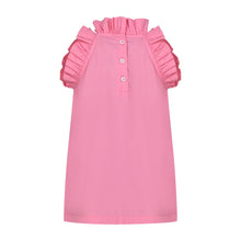 Load image into Gallery viewer, Pink Cosmo Chaney Ruffle Top
