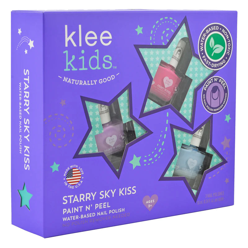 Starry Sky Kiss 3 Piece Nail Polish Kit