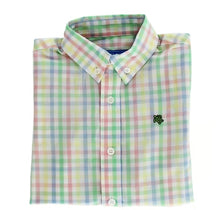 Load image into Gallery viewer, Button Down Shirt-Carousel Plaid
