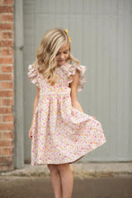 Load image into Gallery viewer, Skidaway Sunset Floral Pinafore Dress
