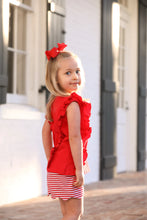 Load image into Gallery viewer, Hazel Shorts Set- Red
