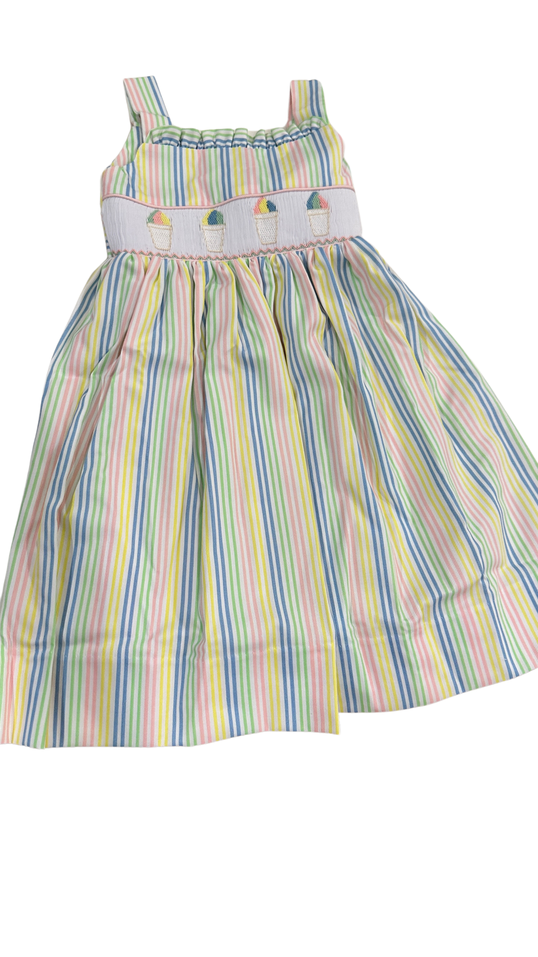 Rainbow Snowcone Dress