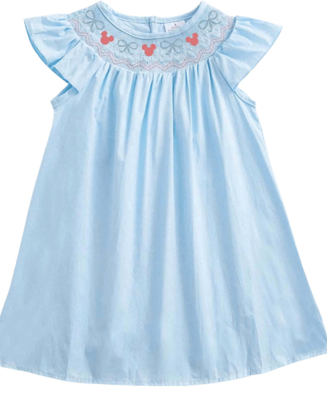 Minnie Bows Smocked Dress