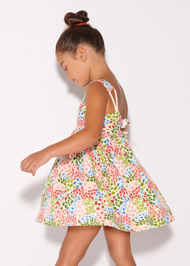 Pensacola Printed Sustainable Cotton Dress Girl