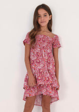 Load image into Gallery viewer, Saint Augustine Smocked Viscose Dress Girl
