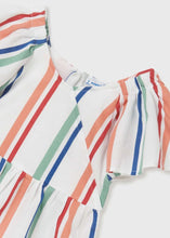 Load image into Gallery viewer, Sullivan&#39;s Island Striped Short Sleeve Blouse Girl
