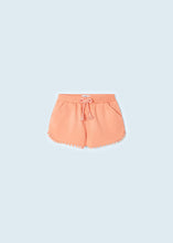 Load image into Gallery viewer, Chenille Sustainable Cotton Shorts Girl- Peach
