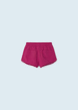 Load image into Gallery viewer, Chenille Sustainable Cotton Shorts Girl- Hibiscus
